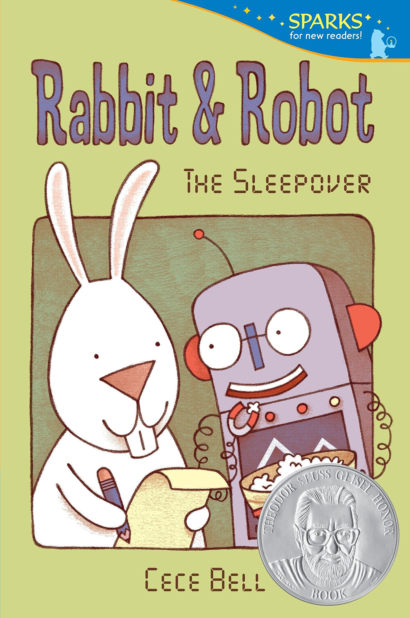Candlewick Rabbit and Robot: The Sleepover: Sparks