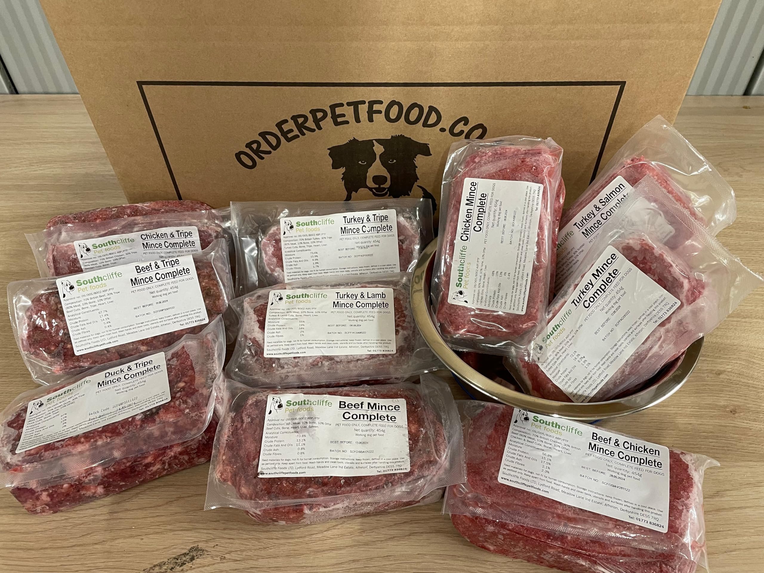 A Mixed Pack of Southcliffe Complete Meals 20 mixed packets (approx 9.08kg)