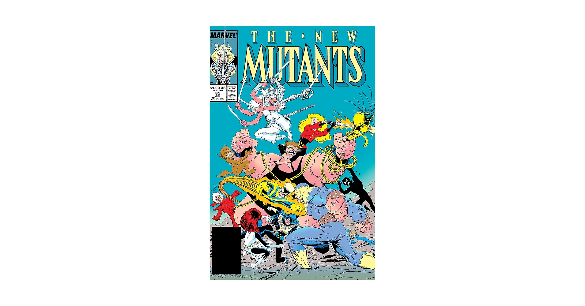 New Mutants #1-30 ニュー・ミュータント アメコミリーフ NEW MUTANTS #65 (Marvel, 1983) F | eBay