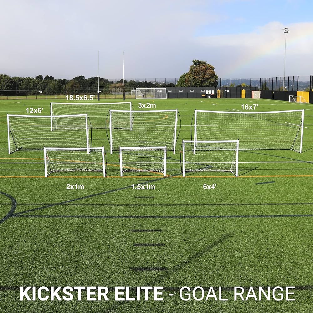 Amazon.com : QUICKPLAY Kickster Elite Portable Soccer Goal