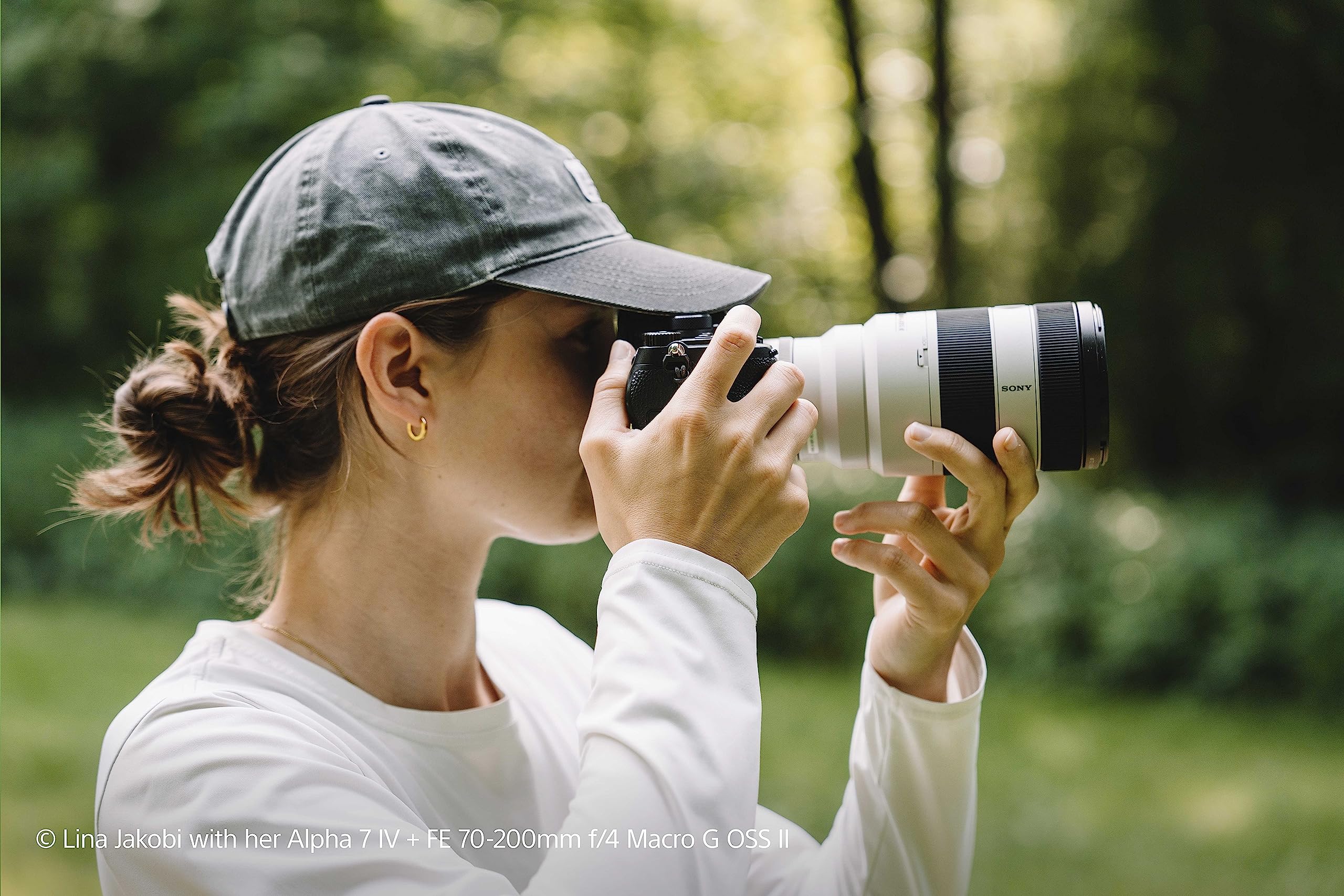 Sony SEL70200G2 – 70-200mm F4 G Telezoom für Vollformat & APS-C (leicht, E-Mount, ideal für Natur, Sport & Porträts, kompatibel mit A7-Serie, ZV-E10, A6400, A6700)