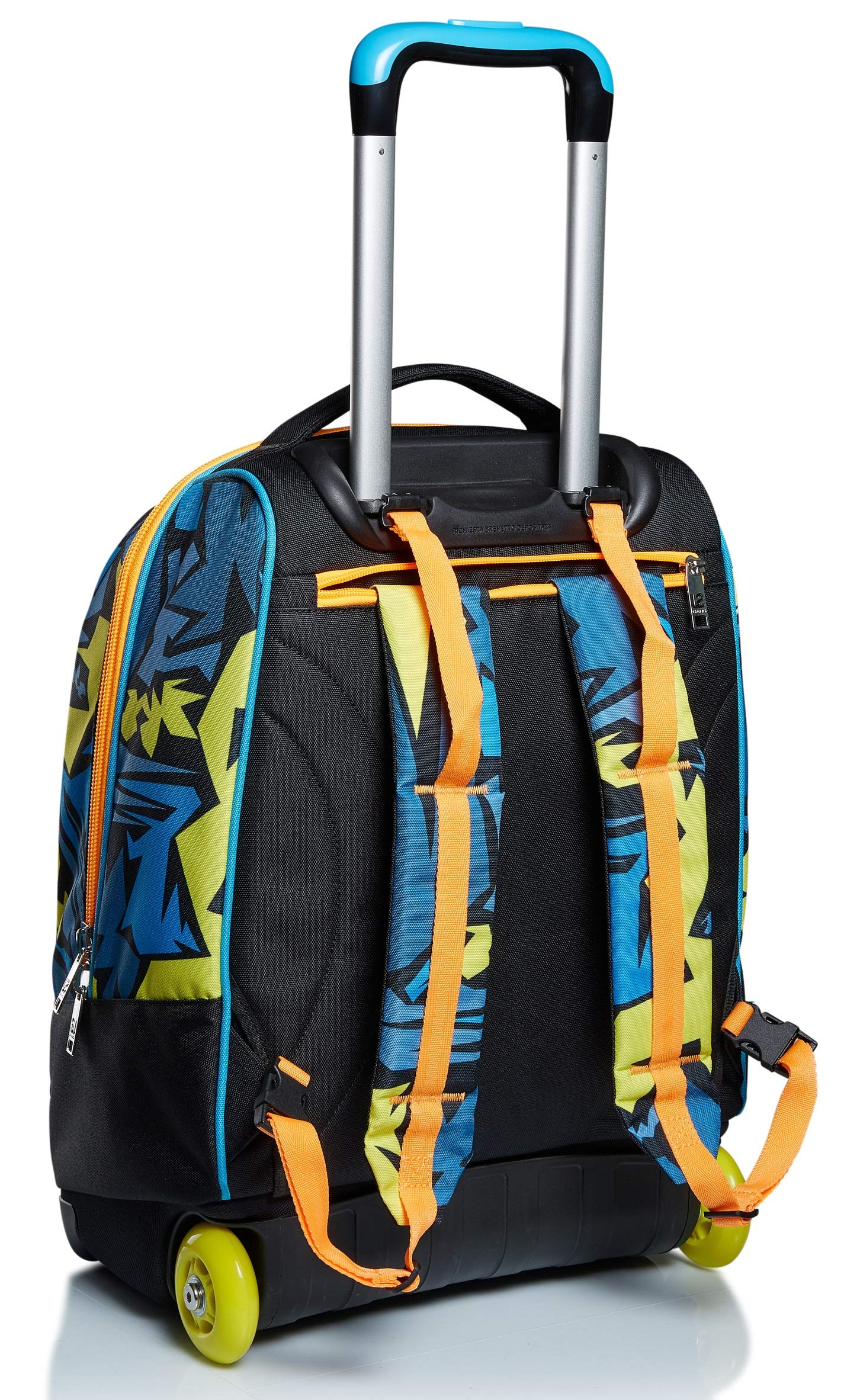 SJ GANG STYLE JAM GANG Big Trolley 2 in 1 Zaino con Cross-Over System Unisex - Bambini e ragazzi (Pacco da 1)