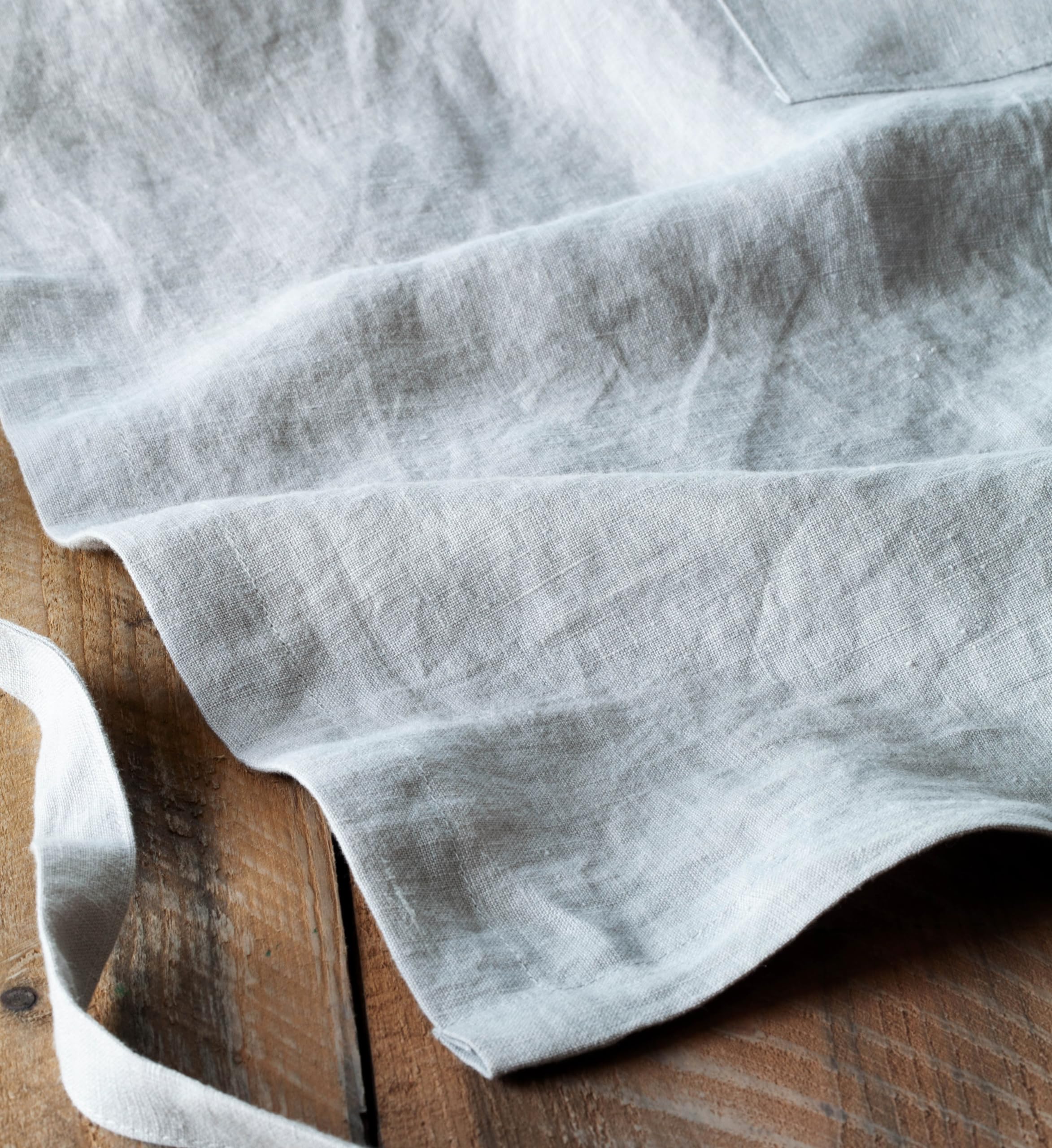 Amazon.com: LK PureLife Stonewashed 100% French Linen Apron 