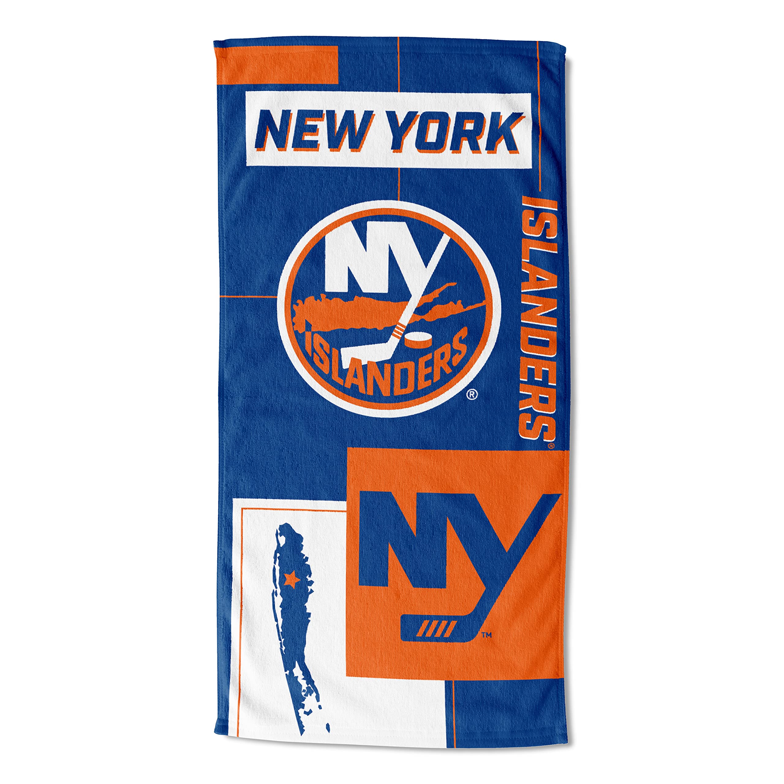 Northwest NHL State Line Beach Towel, 30x60, New York Islanders