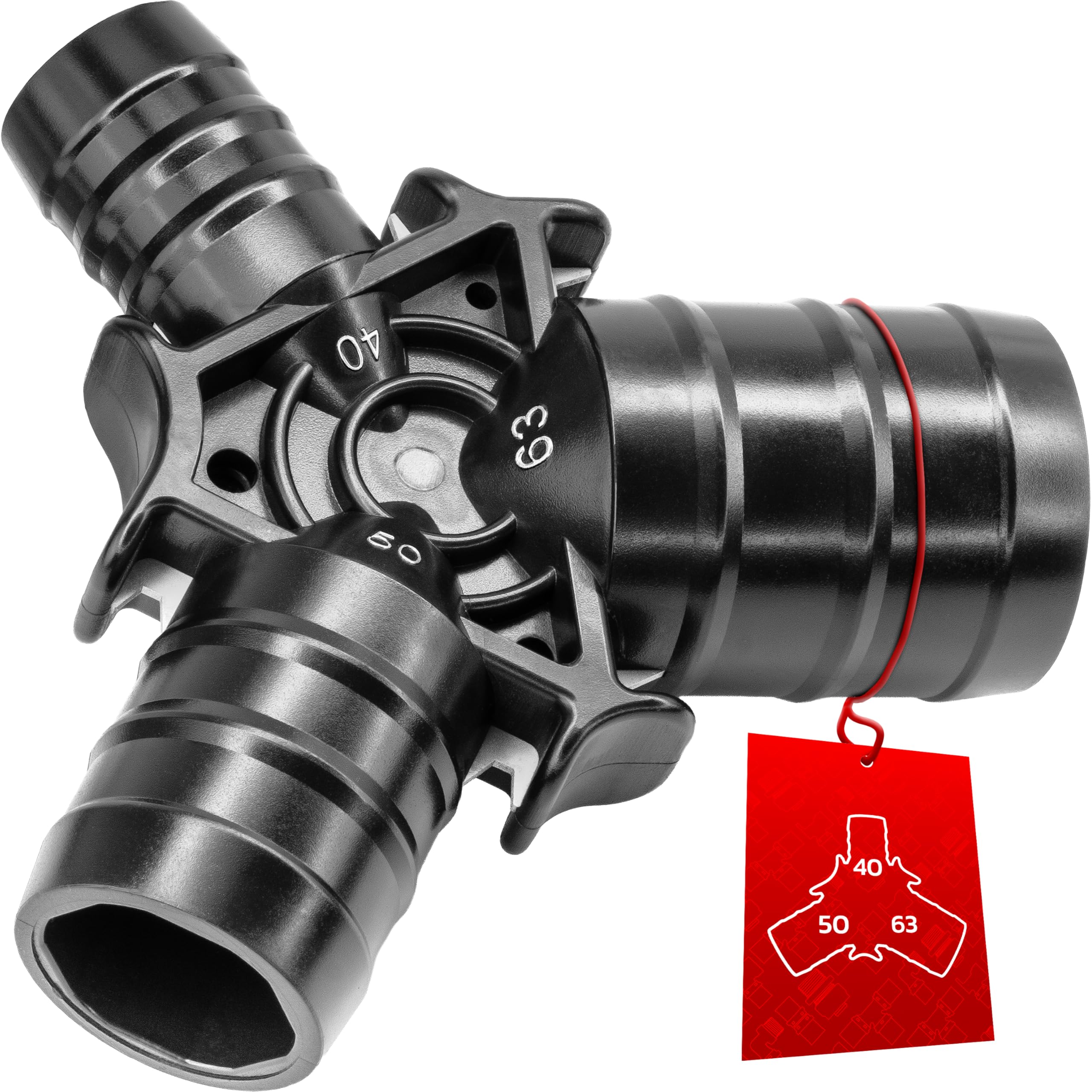 Outil de calibrage ébavureur multicouche Ø40-63 mm élimine les bavures avant sertissage PER