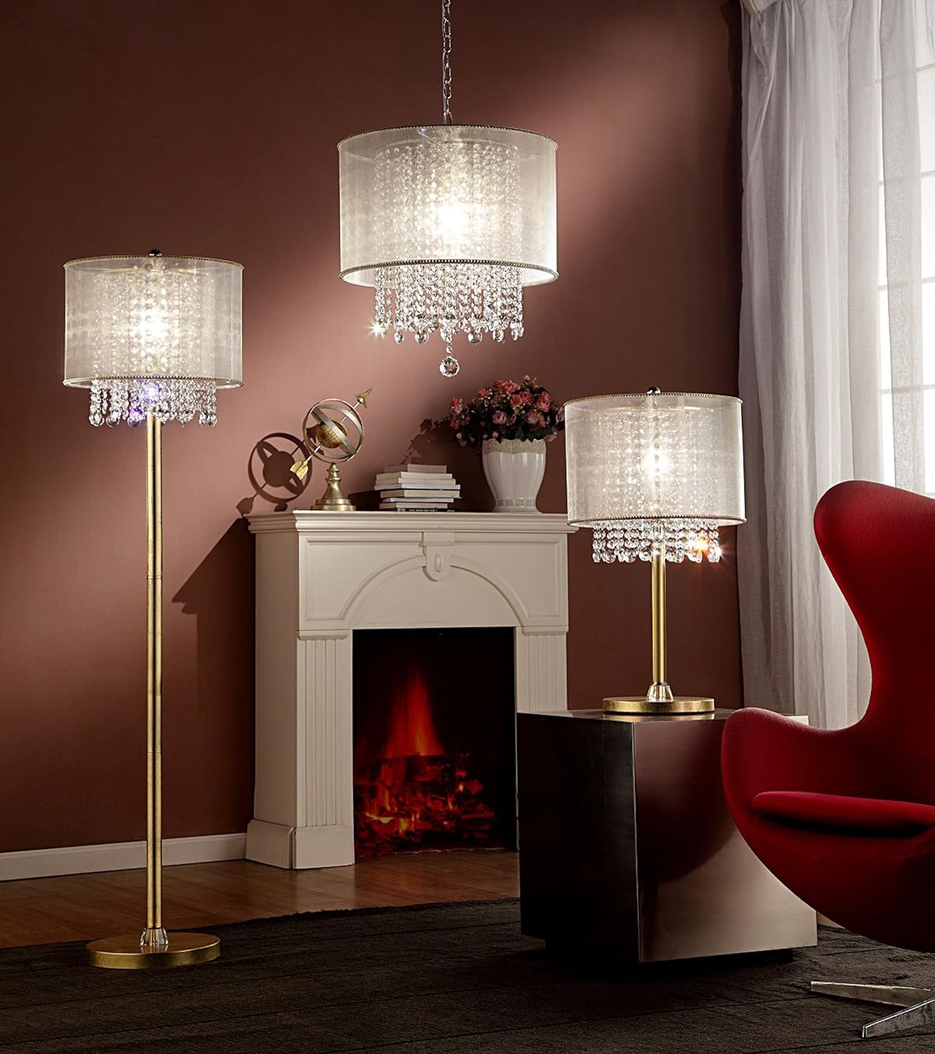 Chеареѕt 🛒 OK Lighting OK-5154F 64.5 H Bhavya Floor Lamp