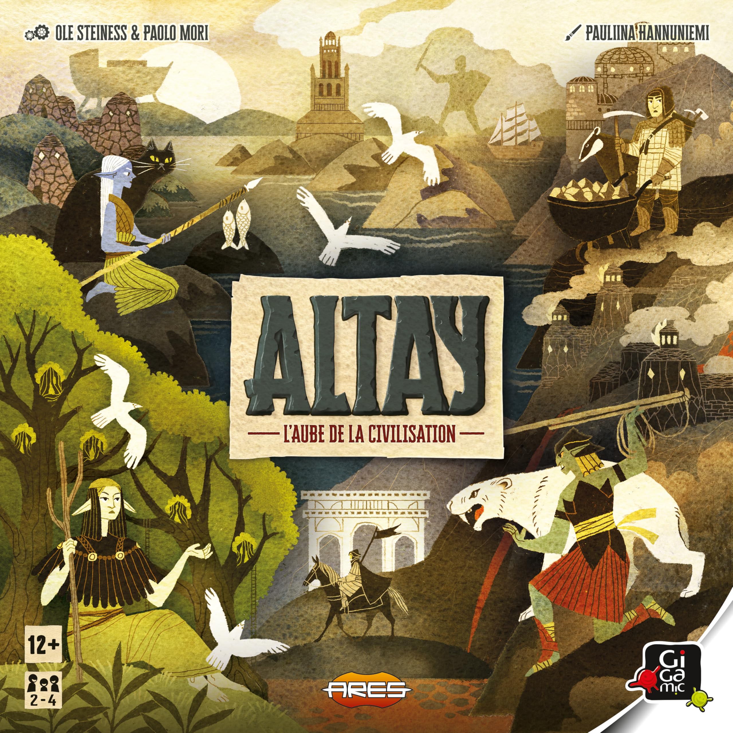 Altay - Un gioco di strategia semplice da accedere ma tattico - a partire dai 12 anni - da 2 a 4 giocatori