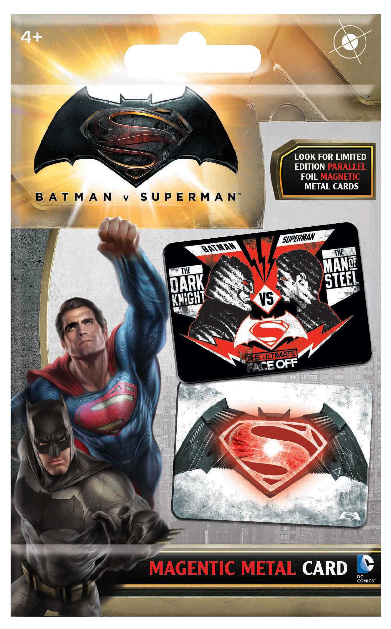 New Dimensions Batman vs Superman Magnetic Metal Card