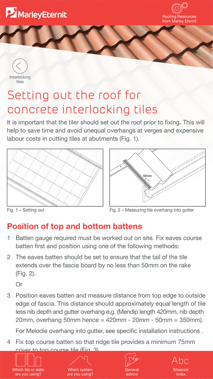 Marley Eternit Roofing Sitework Guide - App on the Amazon Appstore