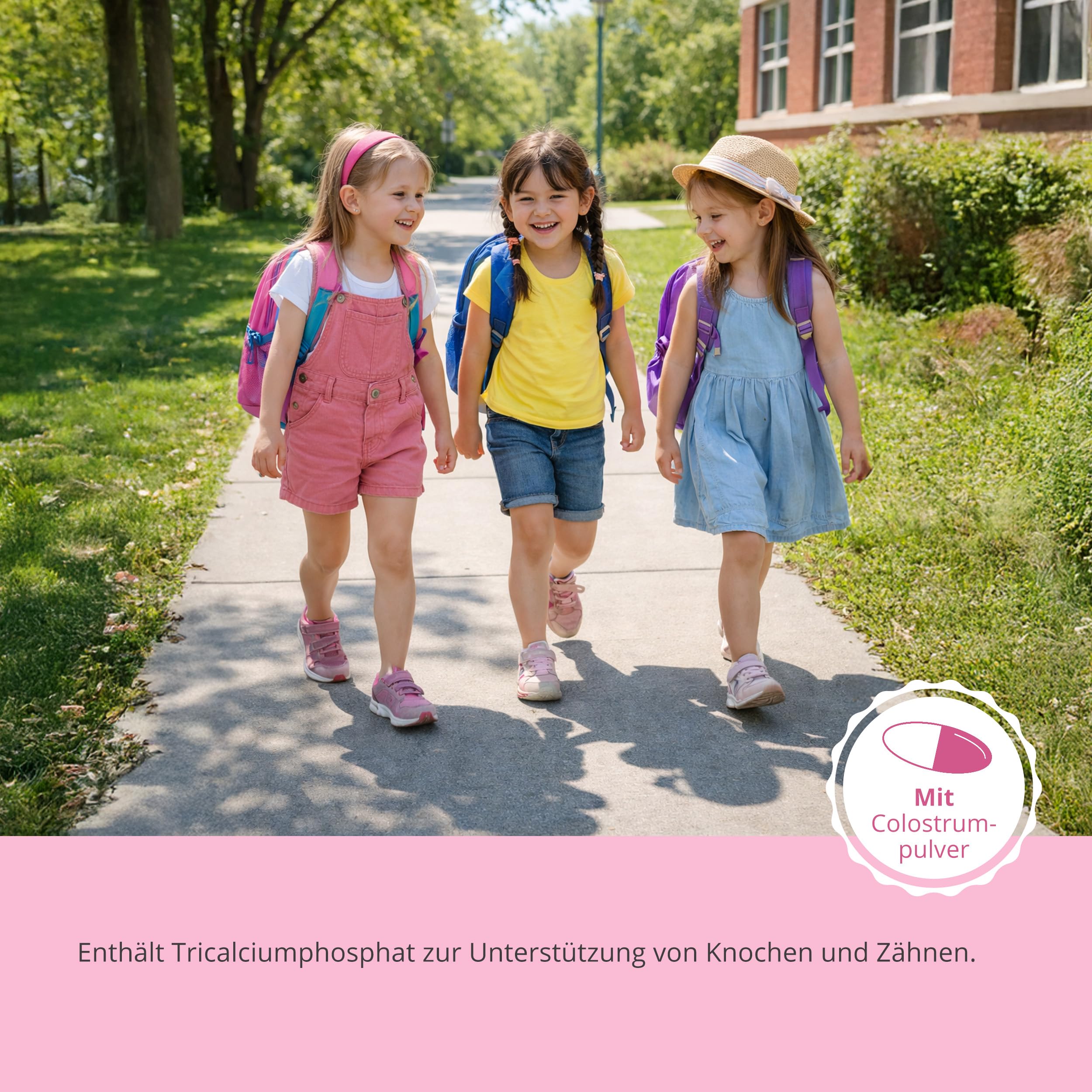 PURMEO L-Lysin für Mädchen mit Ig-S+ Komplex | Nahrungsergänzung für Kinder | Für Wachstum & Entwicklung