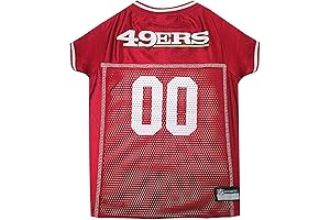 San Francisco 49ers NFL CHICAGO BEARS MESH JERSEY for DOGS CATS