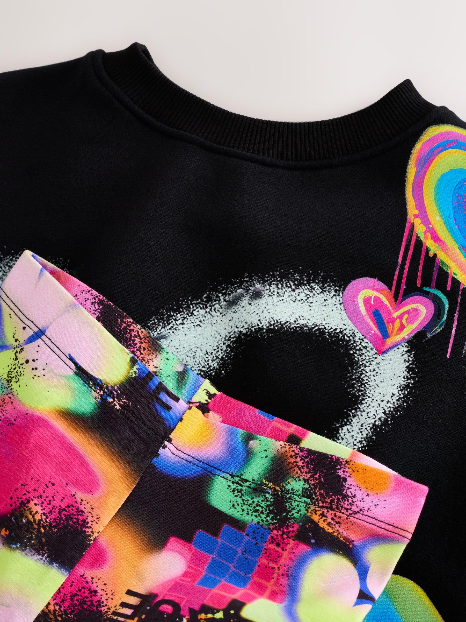 NEXT Starsze dziewczynki Bluza i legginsy w komplecie