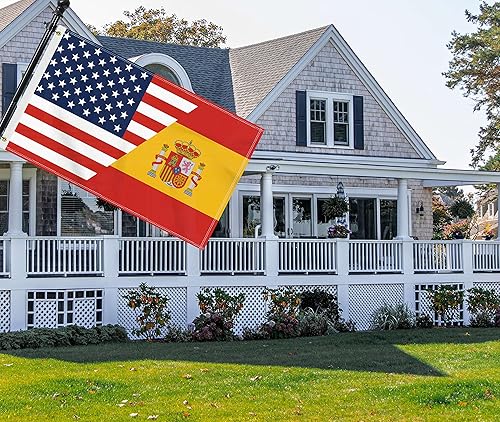 Miniatura 4 de Bandera británica de Estados Unidos de 3 x 5 pies, gran pancarta de 150D para exteriores de Estados Unidos, Gran Bretaña, impresión de doble cara,