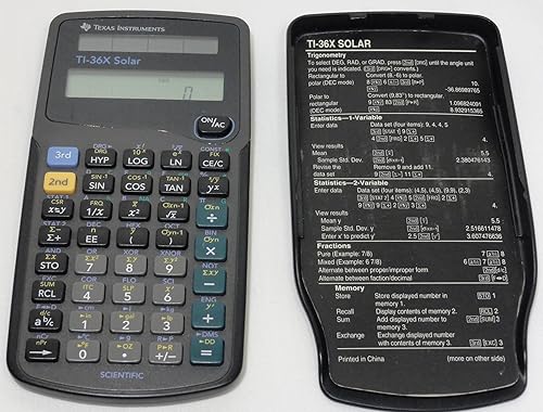 Texas Instruments Calculadora científica solar TI-36X