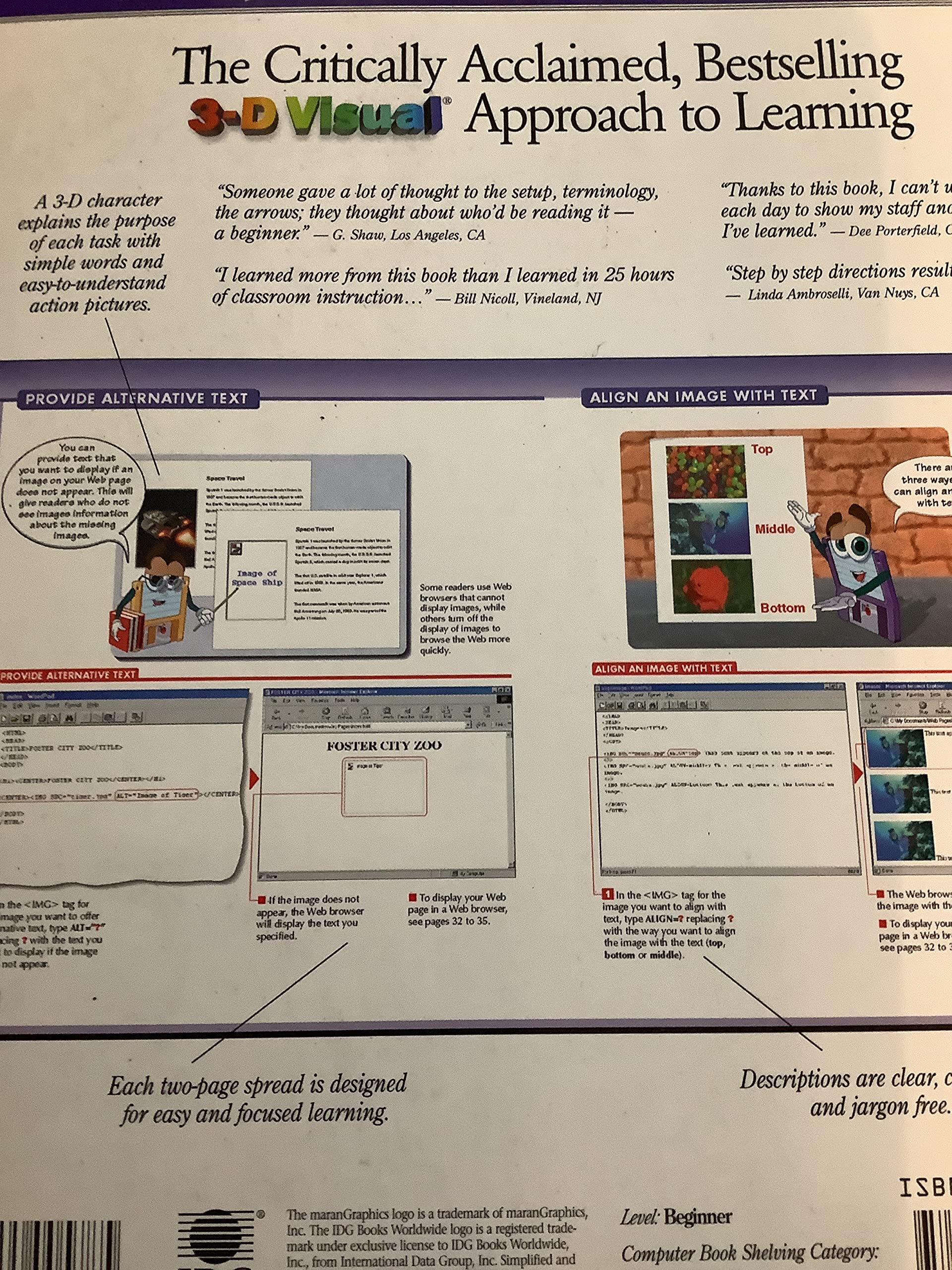 Creating Web Pages with HTML Simplified (IDG's 3-D visual series)