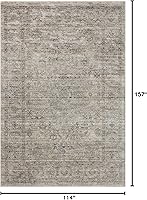 Vista 163 de Loloi Jean Stoffer Katherine Collection KES-02 Ocean/Coral 2'-7'' x 10'-0'', .25" Pile Height, Runner Rug