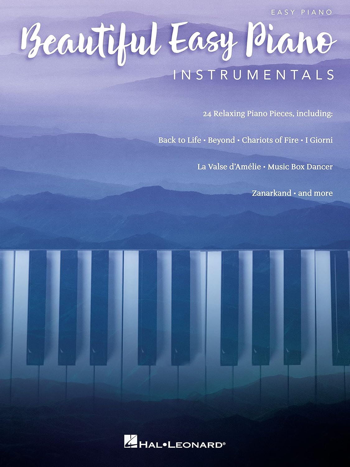 Beautiful Easy Piano Instrumentals: 24 Relaxing Piano Pieces      [Print Replica] Kindle Edition