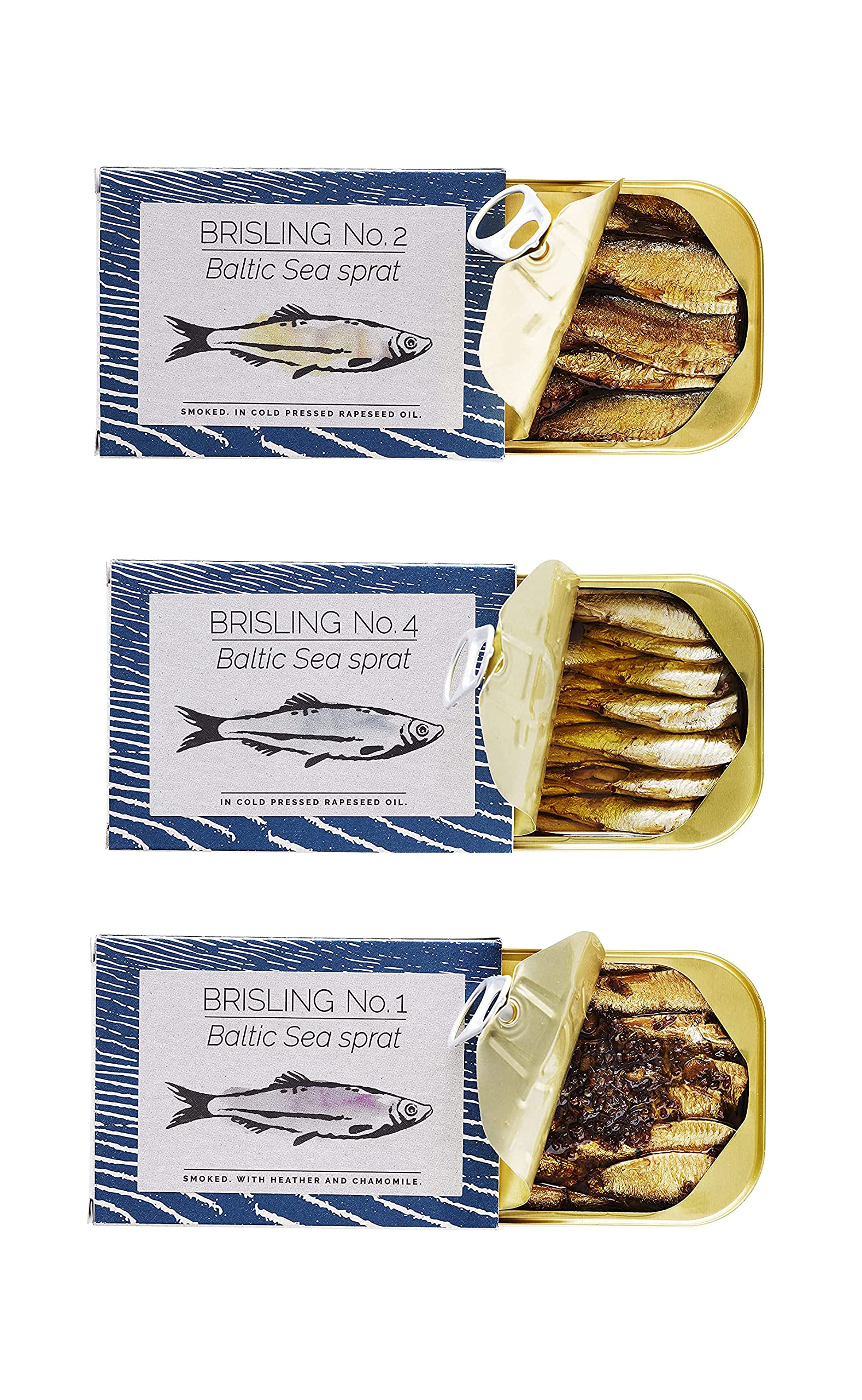 Fangst Brisling Variety Pack