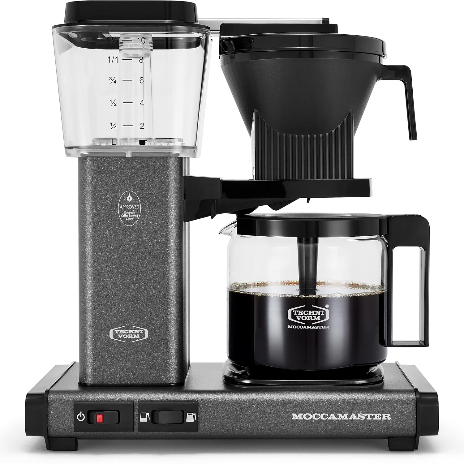 Moccamaster 53949 KBGV Select Coffee Maker Stone Grey 40 ounce 10-Cup 1 25L