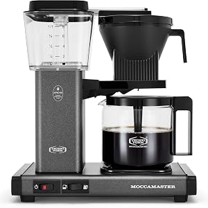 Moccamaster 53949 KBGV Select Coffee Maker Stone Grey 40 ounce 10-Cup 1 25L