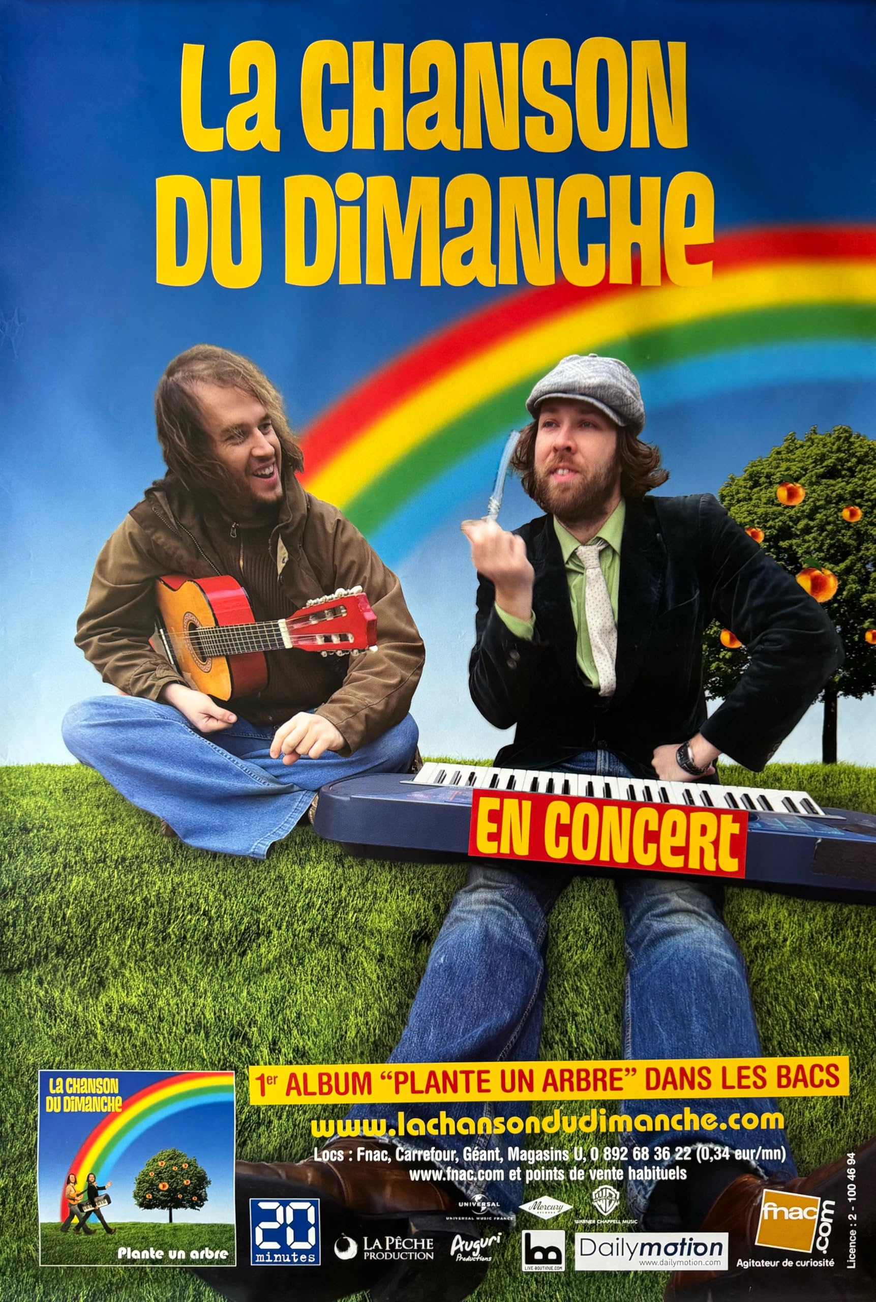 Affiche La Chanson Du Dimanche 70X100Cm pour decoration murale