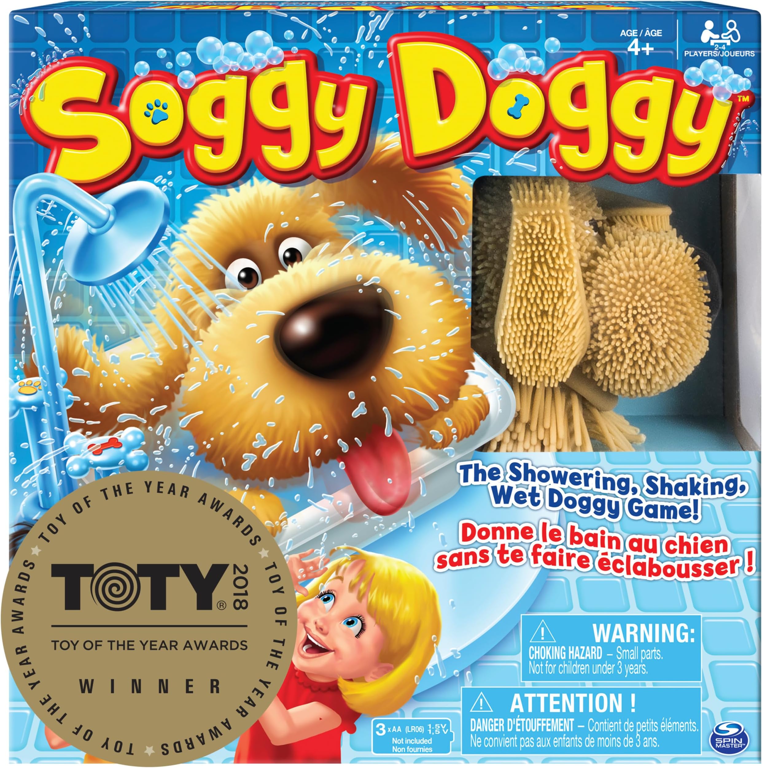 Soggy Doggy Board Game for Kids Ages 4-8