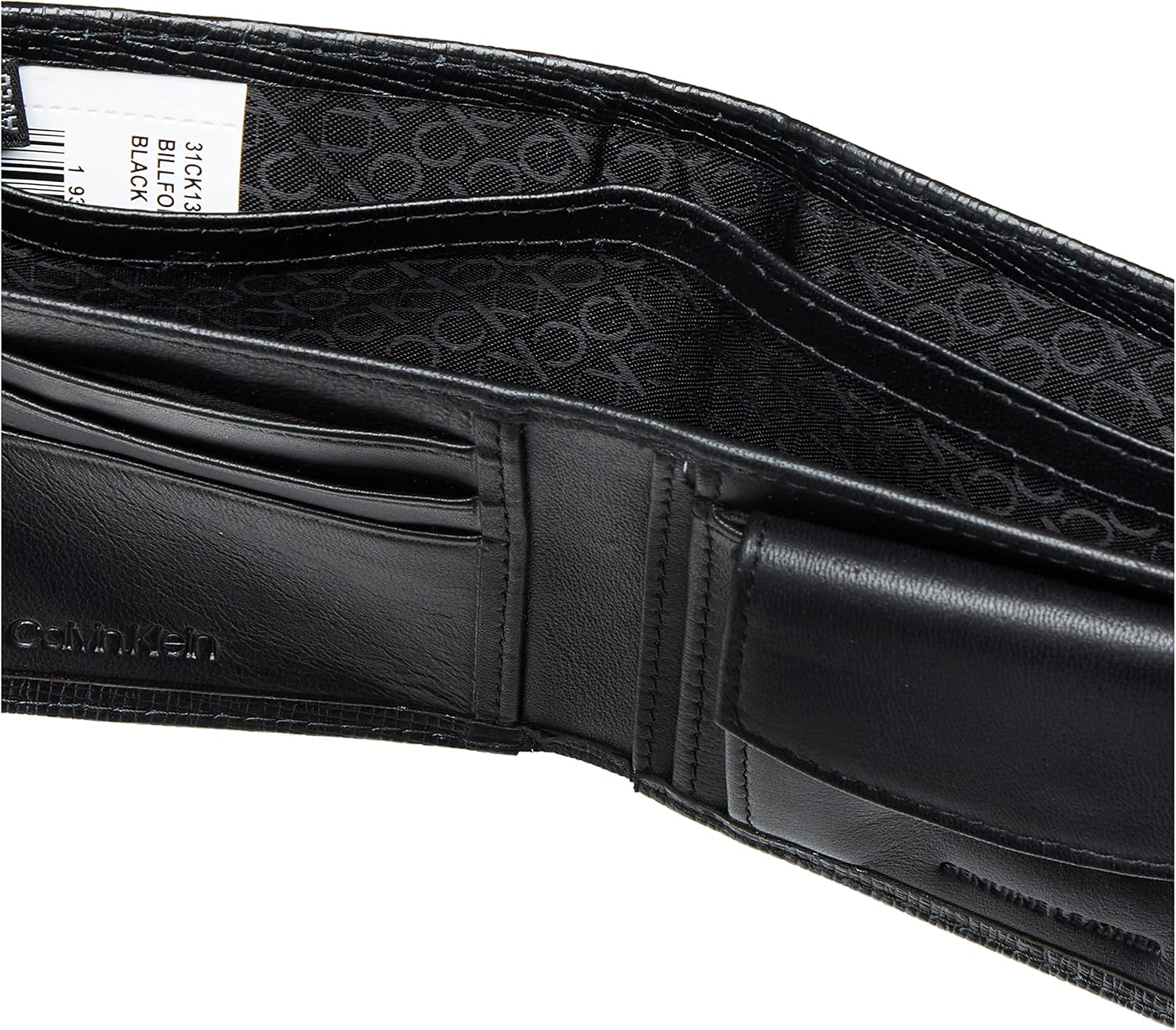 [カルバン クライン] 二つ折り財布 31CK13000 Billfold With Coin Pocket メンズ 31CK130009 Black [並行輸入品]