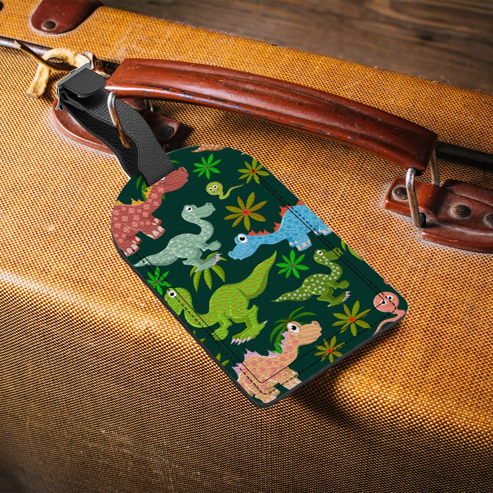 Etichette personalizzate per tessuti Dinsauro - Made In Gift