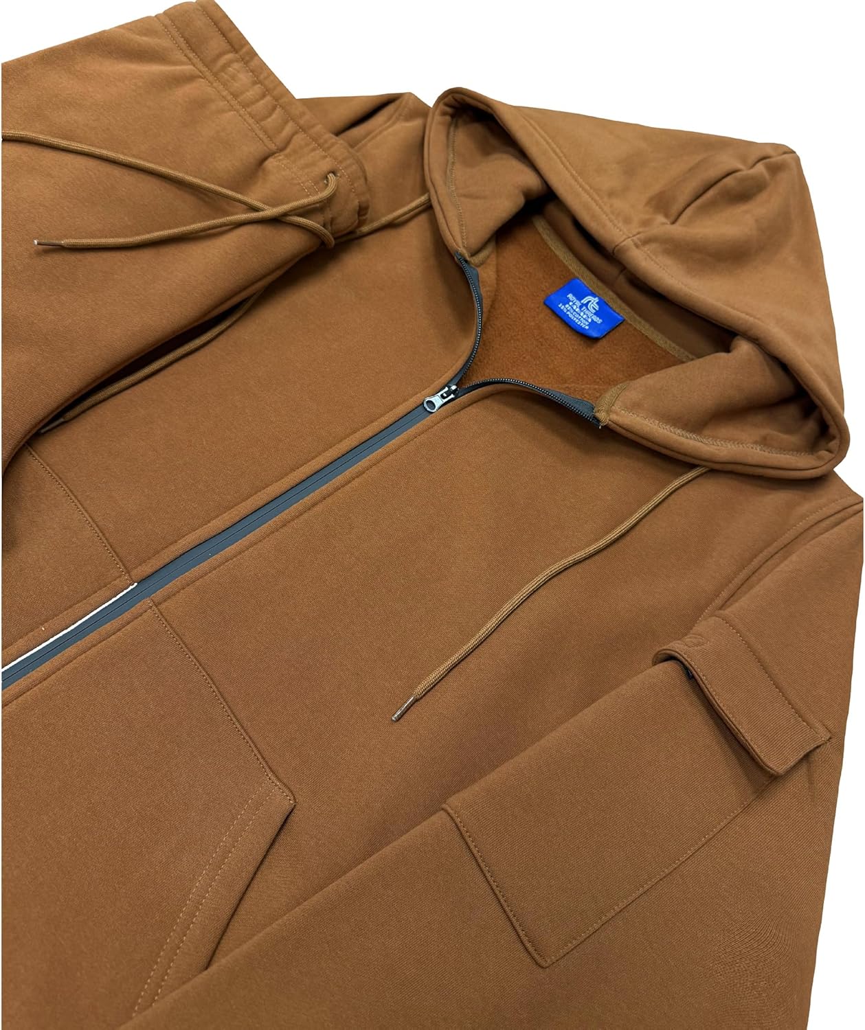 Men’s 2-Piece Jogger Sweatsuit - 450GSM Winter Fleece with Utility Pockets - Image 2