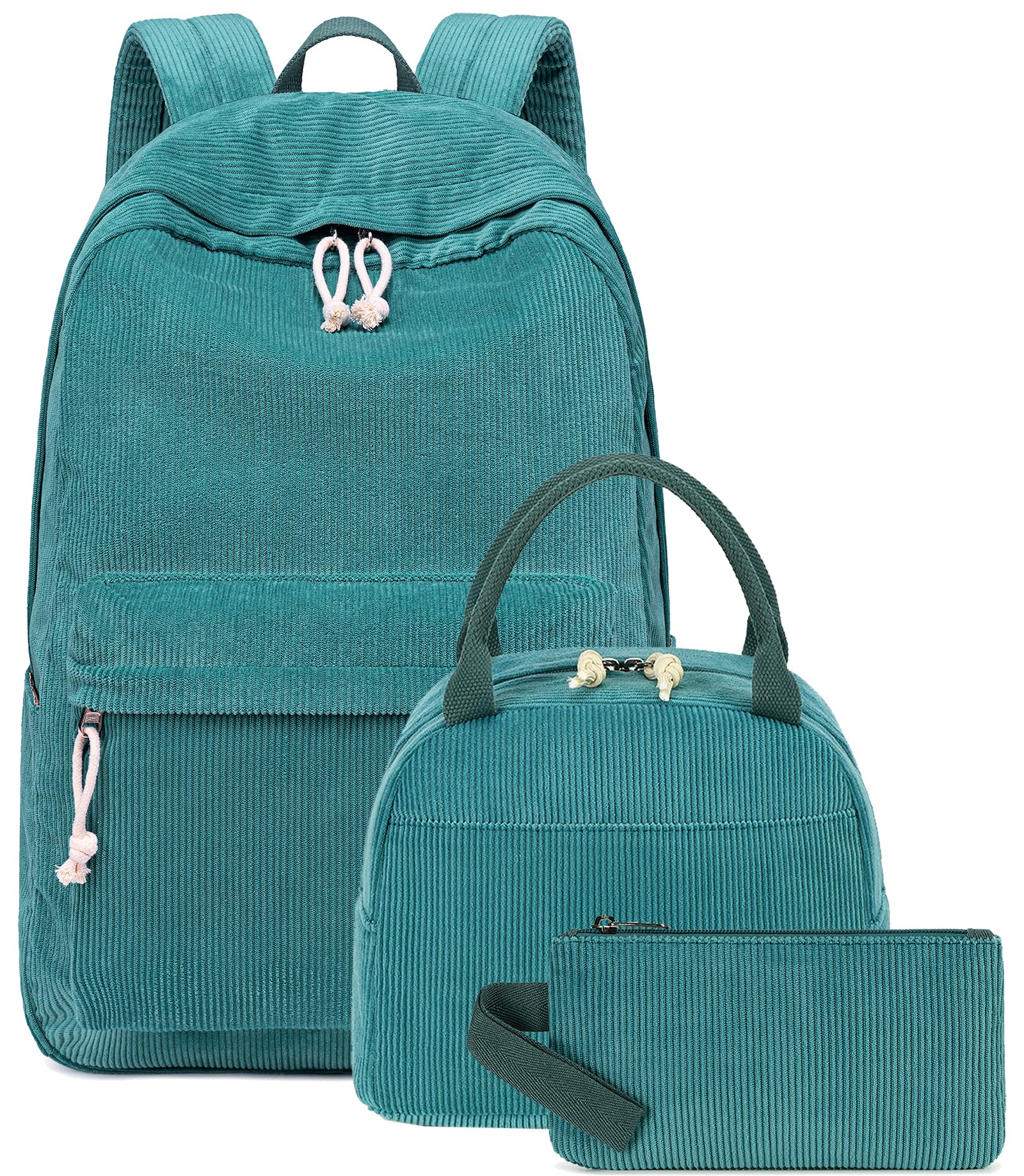 Bluboon School Backpack Teens Girls Boys Kids School Book Bags with Lunch Box Pencil Bag