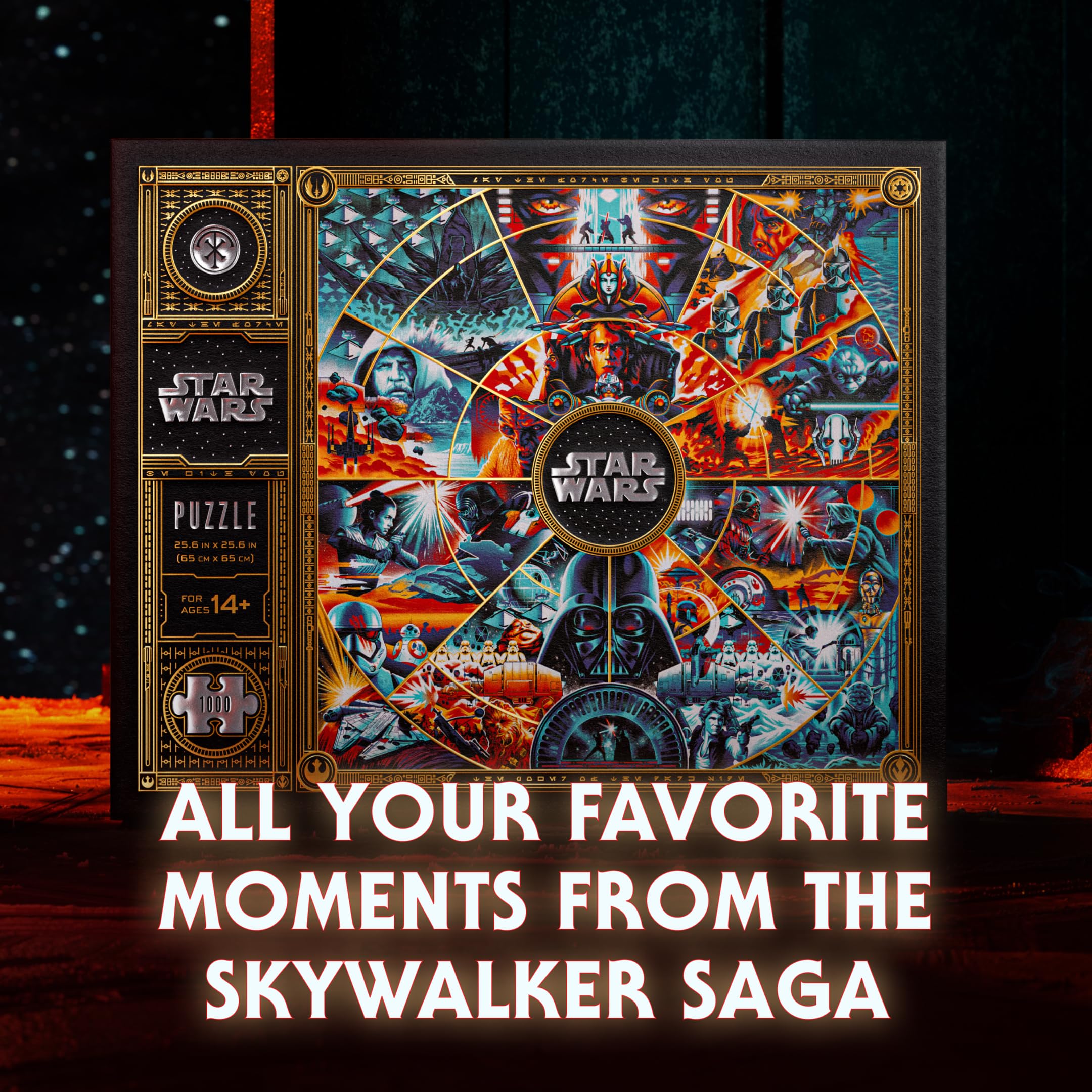 Puzzle wielowymiarowe Star Wars (1000 szt.)