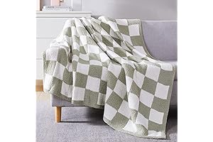 WRENSONGE Large Couch Blanket with a Touch of Coziness