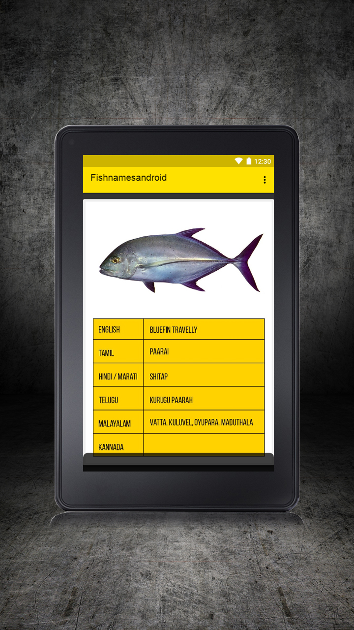 Fish Names in Indian Languages - App on Amazon Appstore