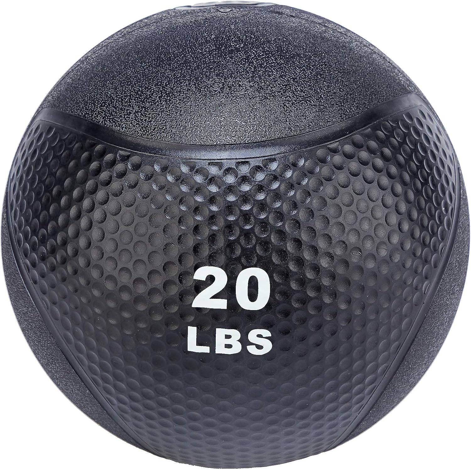 BalanceFrom Workout Exercise Fitness Weighted Medicine Ball, Wall Ball and Slam Ball 20 Pounds Medicine Ball
