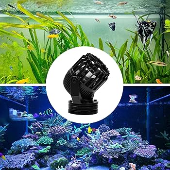 6000l / H Aquarium Wave Maker Fish Tank Wave Maker Fu00e4rskvattenpump Sugdu00e4mpbar Motorhuvudpump Fu00f6r