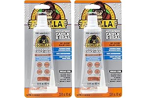 Clear Grout: Waterproof Caulk & Seal Silicone Sealant