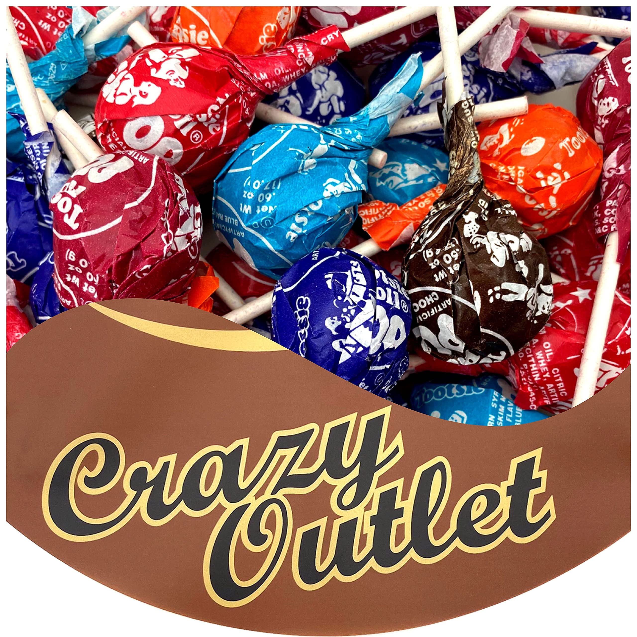 Buy CrazyOutlet Tootsie Pops Hard Candy Assorted Fruit Flavors