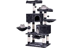 Multi-Level BEWISHOME Cat Tree for Indoor Cats Clearance Prime MMJ05B
