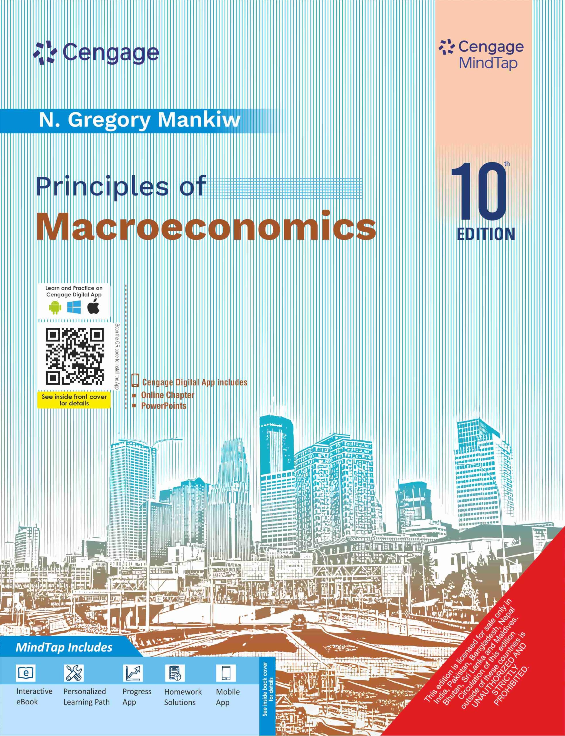 Image of Principles of Macroeconomics with MindTap, Tenth Edition