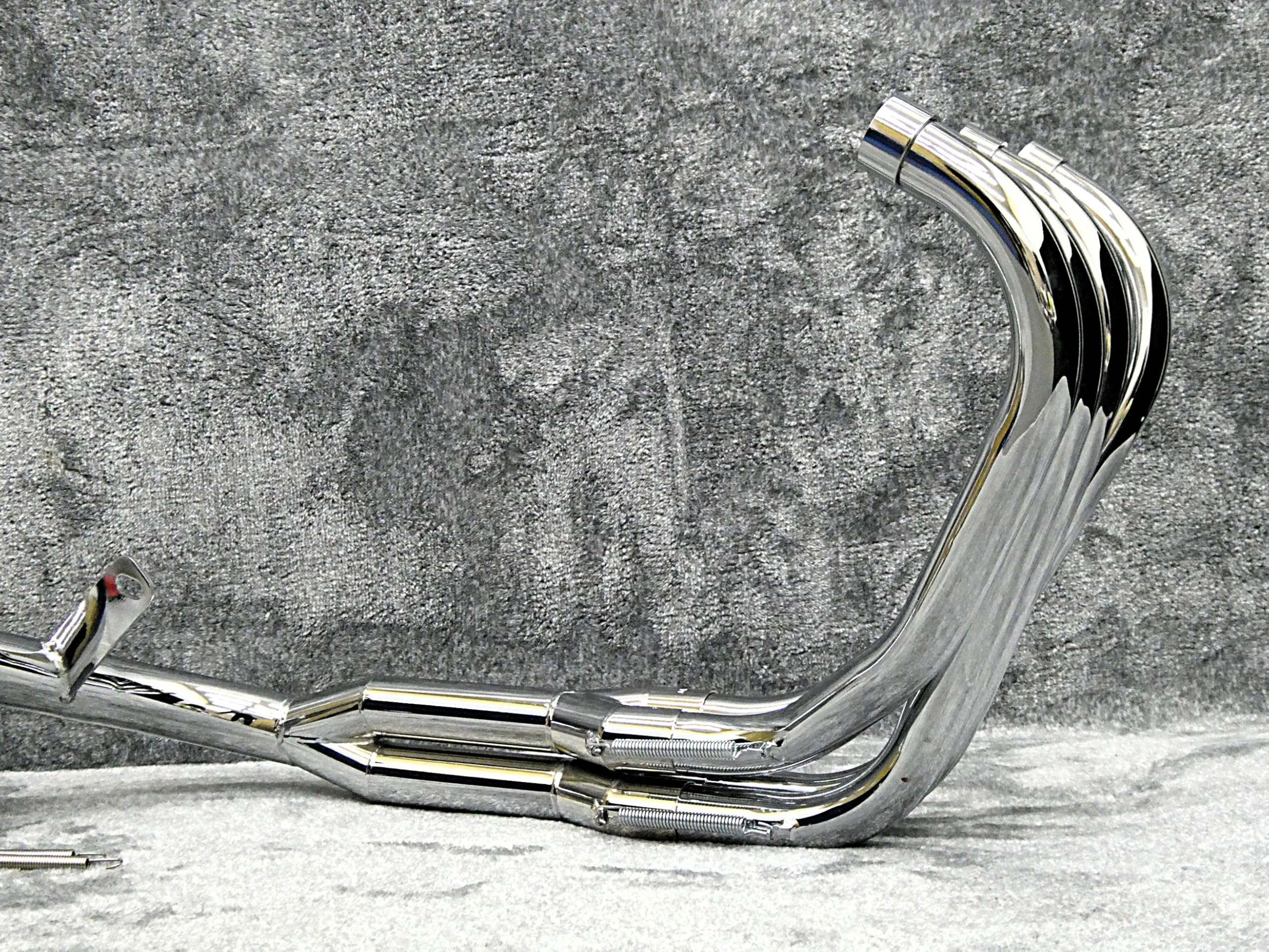 Amazon | NC39 CB400SF 【ナカノ】42.7πマフラー メッキ6分割マフラー