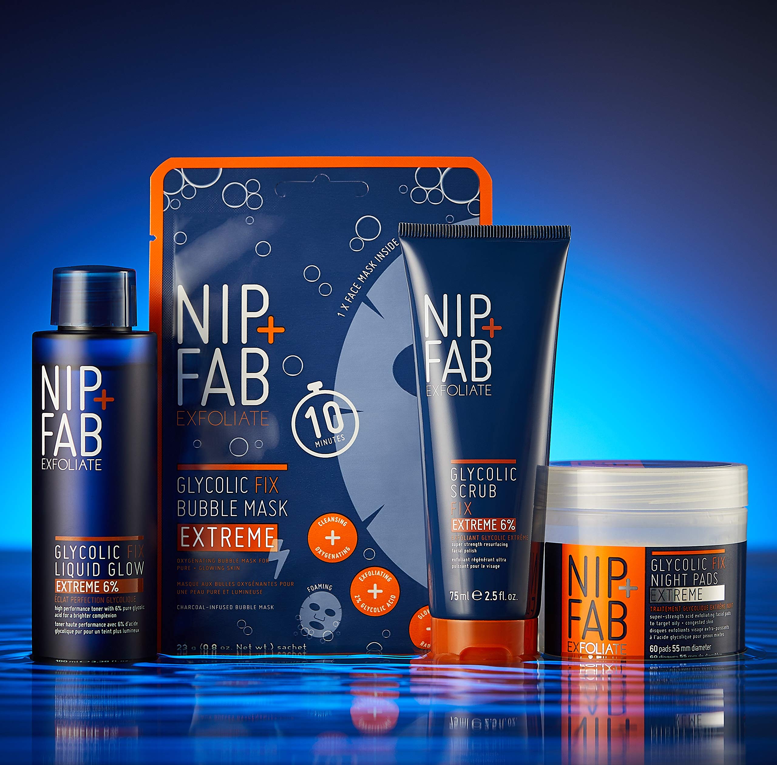 Buy Nip + Fab Glycolic Acid Night Face Pads with Salicylic and
