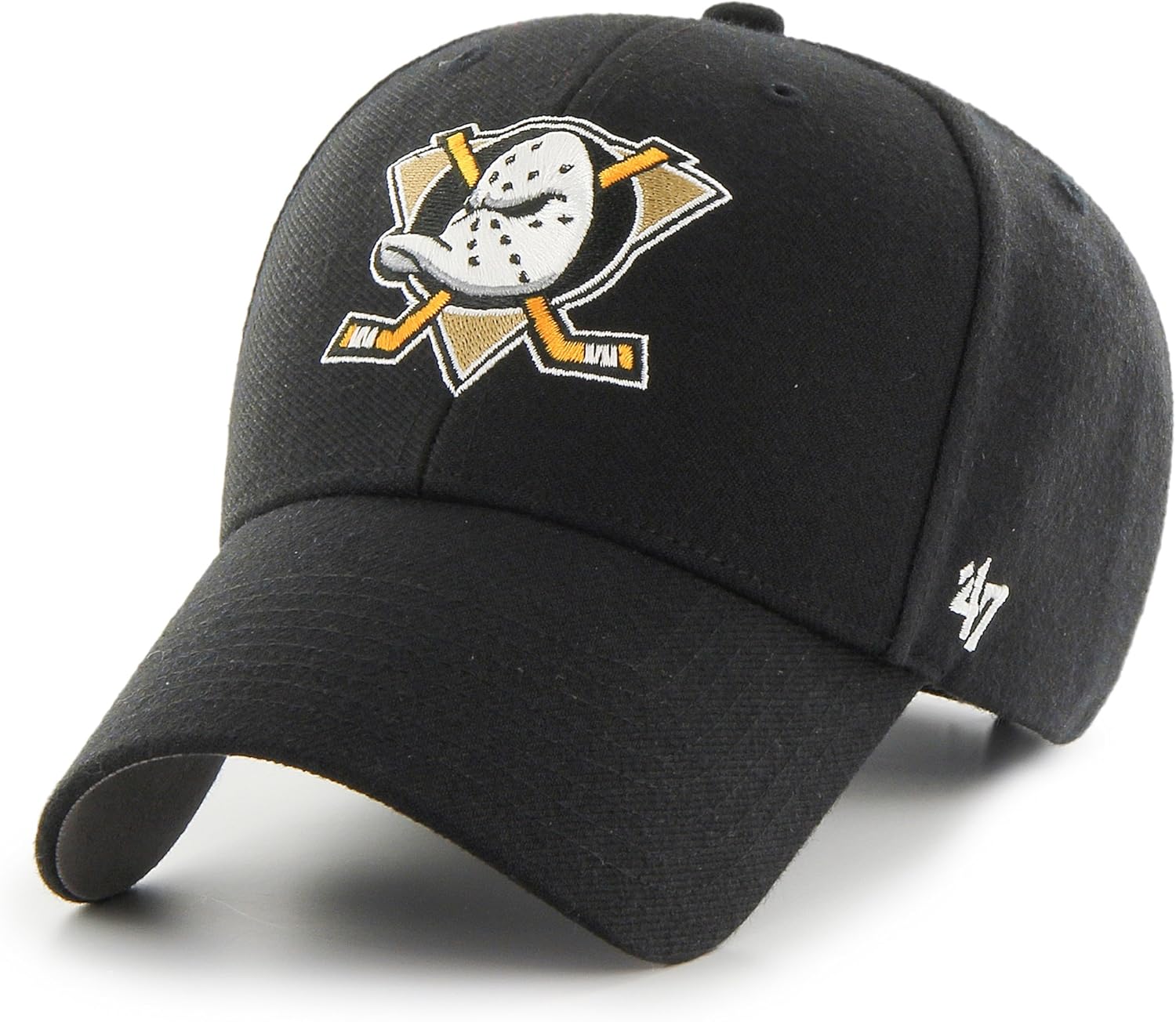 47 Brand NHL Anaheim Ducks MVP Cap - Black