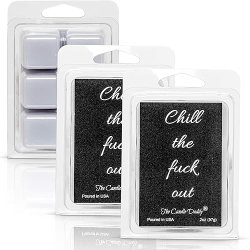 Miniatura 5 de Cera perfumada de eucalipto para derretircubos  2 oz  Chill The Fuck Out