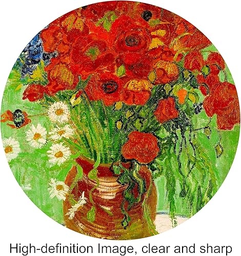 Miniatura 552 de A&T ARTWORK The Starry Night de Vincent Van Gogh. Tamaño del marco: 36 x 30 pulgadas, tamaño de la imagen: 30 x 24 pulgadas, reproducciones clásicas