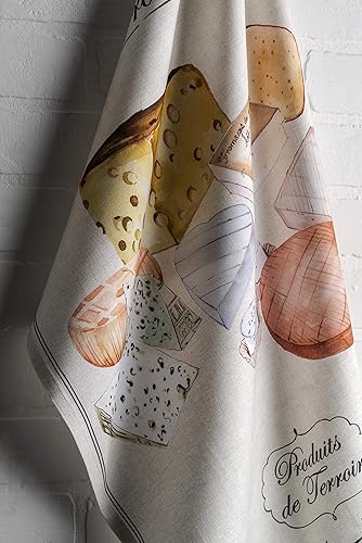 Miniatura 9 de Maison d' Hermine - Juego de 3 paños de cocina 100% de algodón, de secado rápido, para restaurante, comedor, cocina, fiestas y té, modelo Terroir,