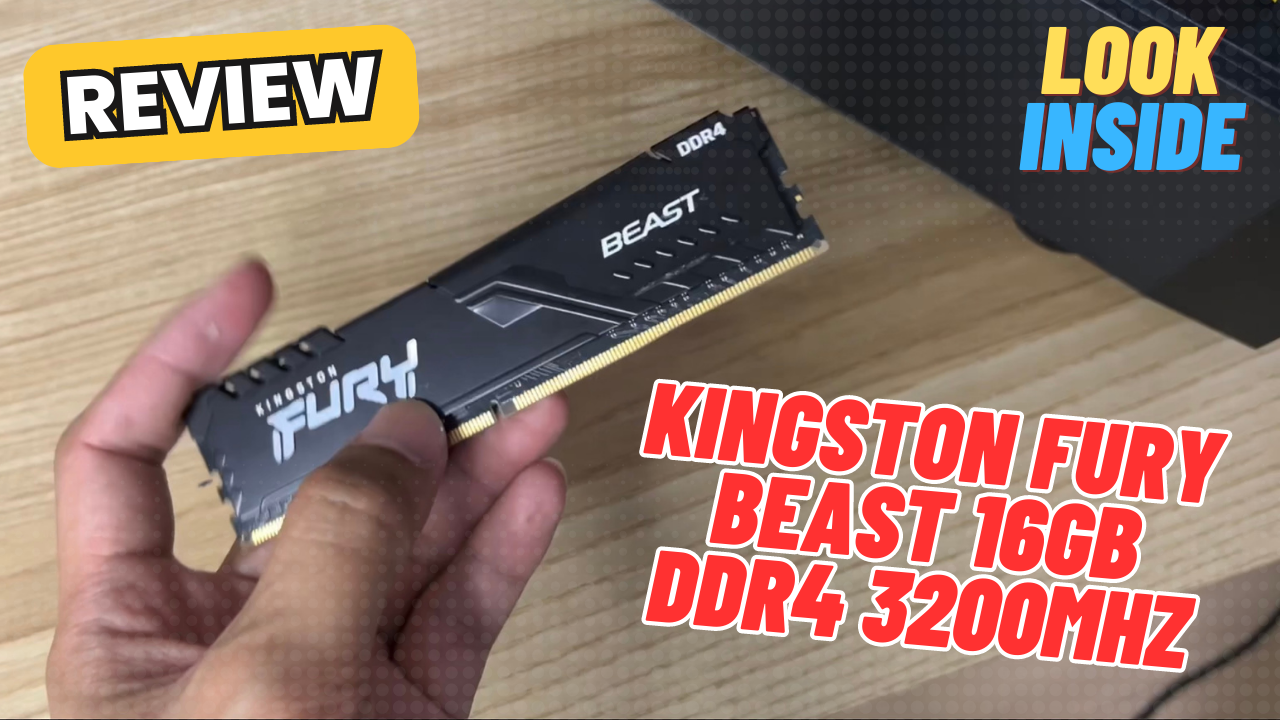 Watch Review Kingston FURY Beast 16GB DDR4 3200 on Amazon Live