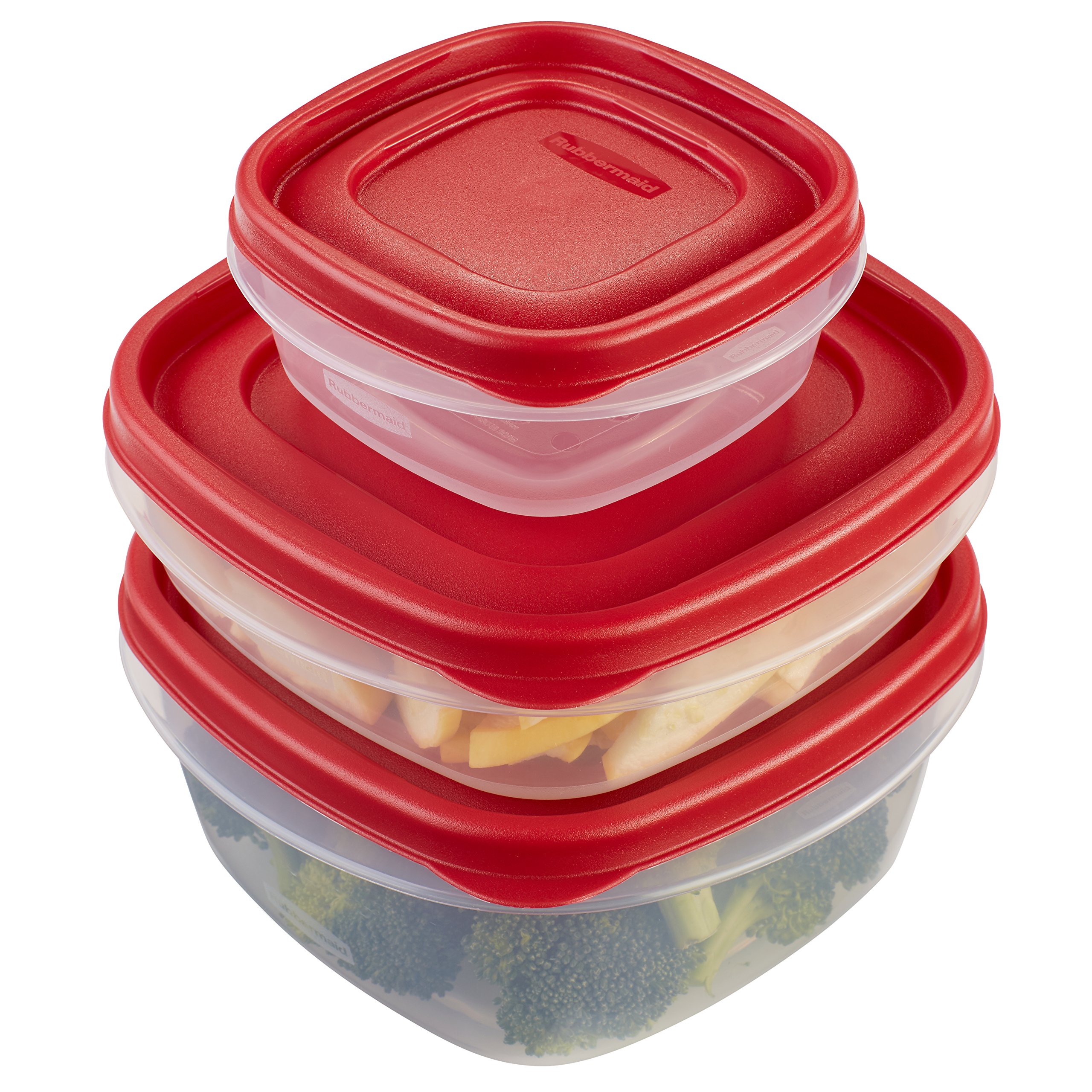 Amazon | Rubbermaid Easy Find Lid Food Storage Set, Multiple, 28