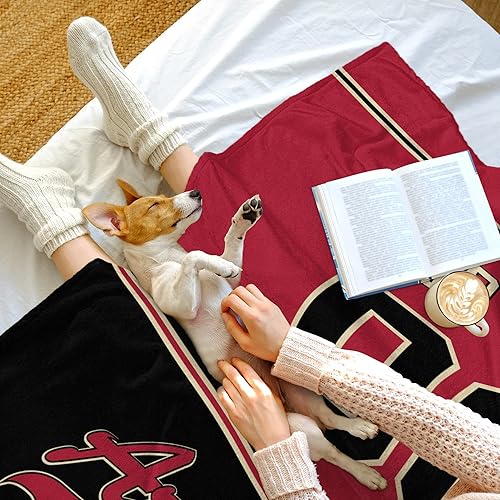 Miniatura 47 de ANTKING Manta de Los Ángeles personalizada con cualquier nombre y cualquier número, regalos para hombres, mujeres y bebés Los Ángeles