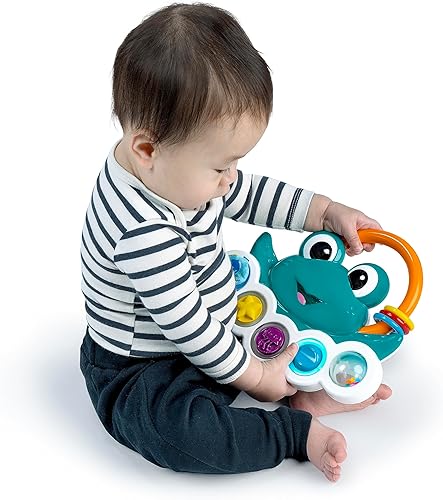Miniatura 16 de Baby Einstein Ocean Explorers Neptune's Busy Bubbles - Juguete de actividad sensorial con luces interactivas y música, a partir de 3 meses Burbujas