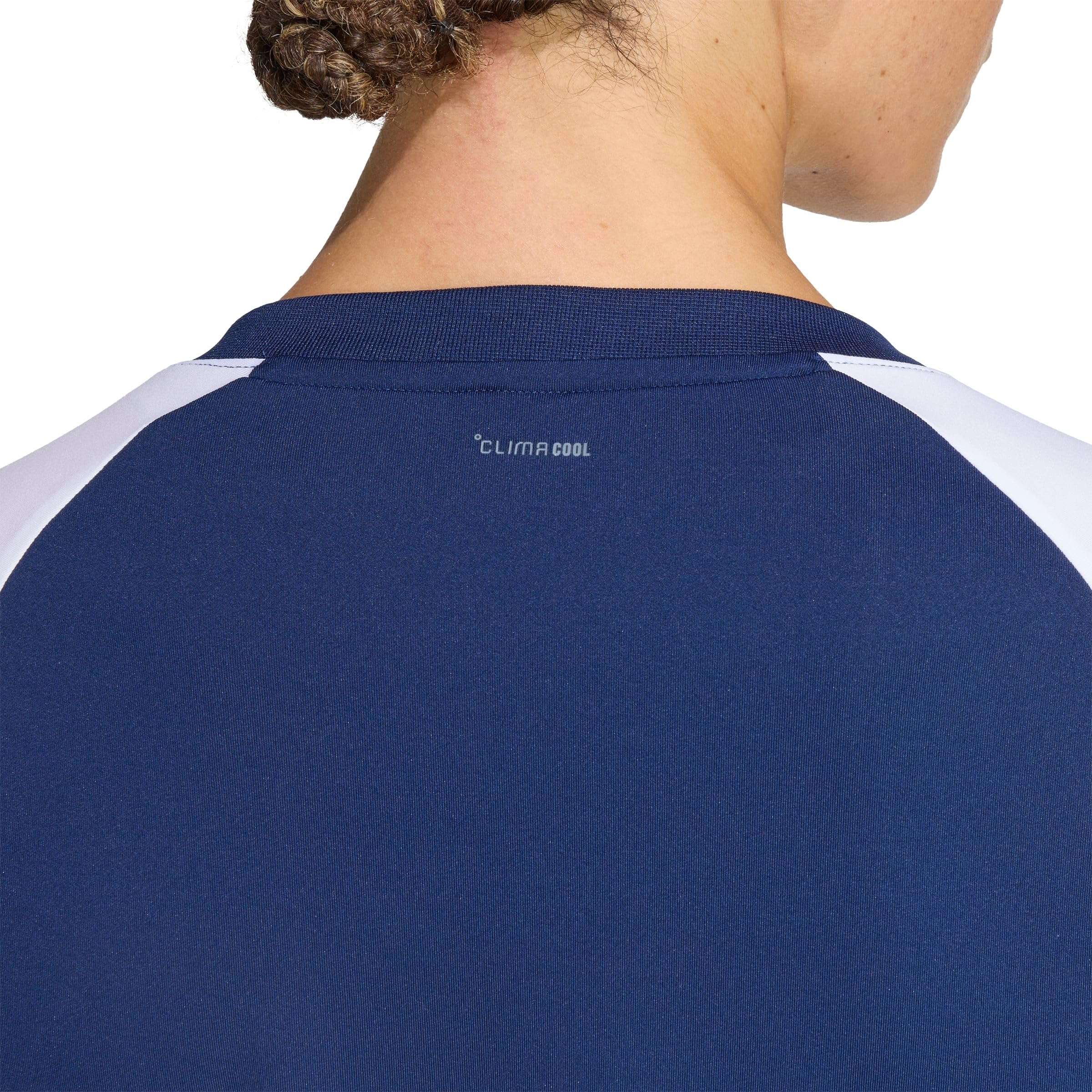 adidas Kobiety Volleyball Quickset Long Sleeve Jersey Shirt, team navy blue 2, XS